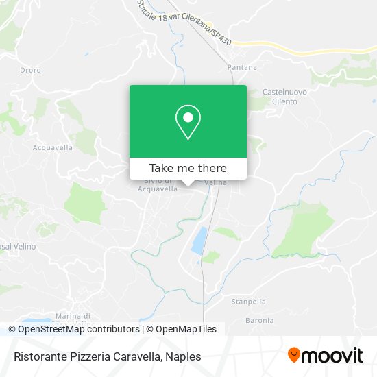 Ristorante Pizzeria Caravella map