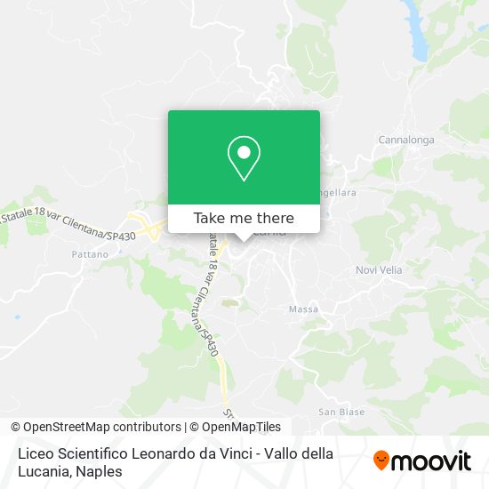 Liceo Scientifico Leonardo da Vinci - Vallo della Lucania map