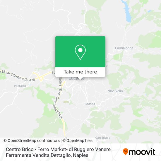 Centro Brico - Ferro Market- di Ruggiero Venere Ferramenta Vendita Dettaglio map