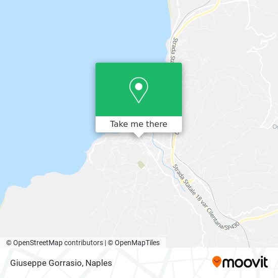 Giuseppe Gorrasio map