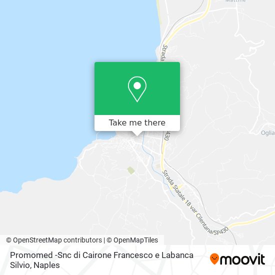 Promomed -Snc di Cairone Francesco e Labanca Silvio map