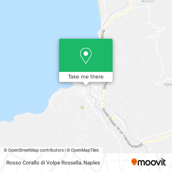 Rosso Corallo di Volpe Rossella map