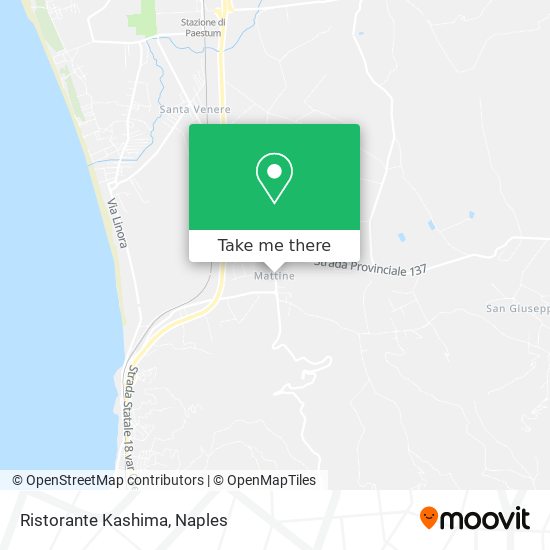 Ristorante Kashima map