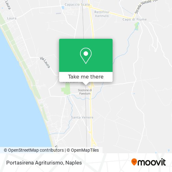 Portasirena Agriturismo map