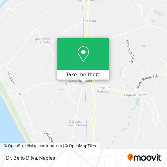 Dr. Bello Dilva map