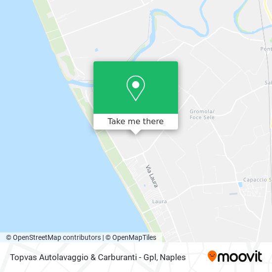 Topvas Autolavaggio & Carburanti - Gpl map