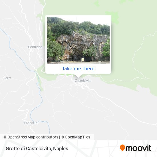 Grotte di Castelcivita map