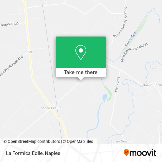 La Formica Edile map