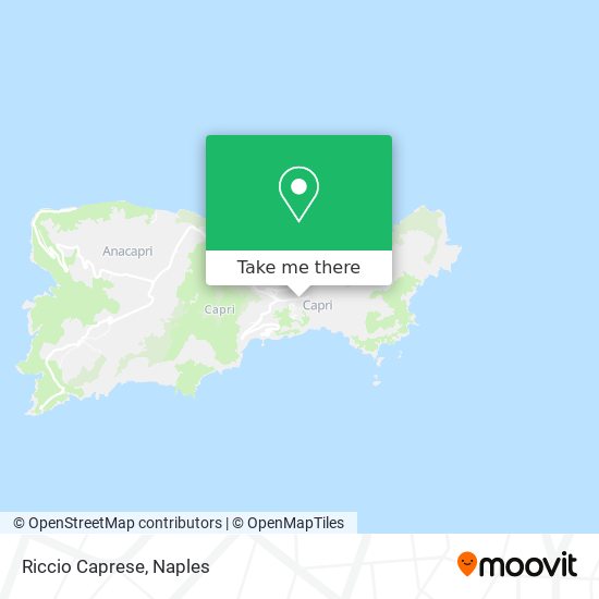 Riccio Caprese map