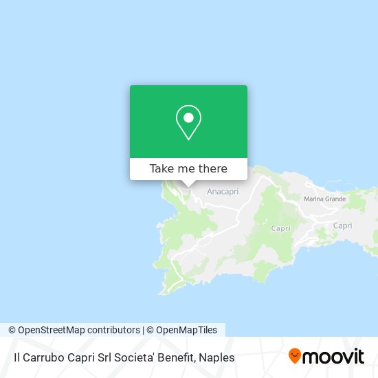 Il Carrubo Capri Srl Societa' Benefit map