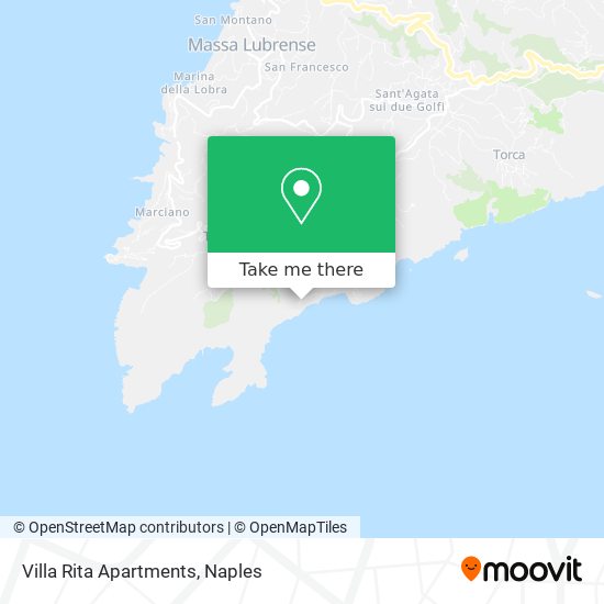 Villa Rita Apartments map
