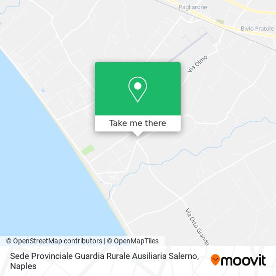 Sede Provinciale Guardia Rurale Ausiliaria Salerno map