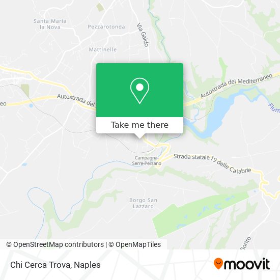 Chi Cerca Trova map