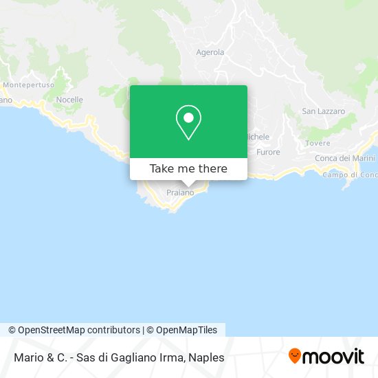Mario & C. - Sas di Gagliano Irma map