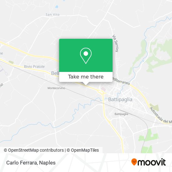 Carlo Ferrara map