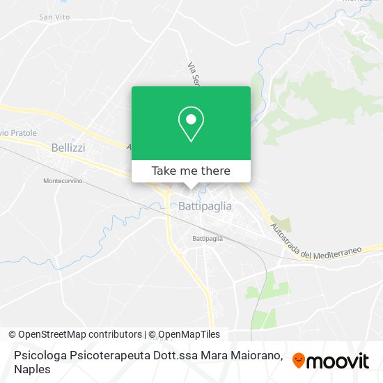 Psicologa Psicoterapeuta Dott.ssa Mara Maiorano map