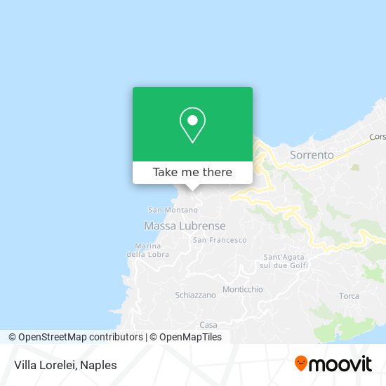 Villa Lorelei map