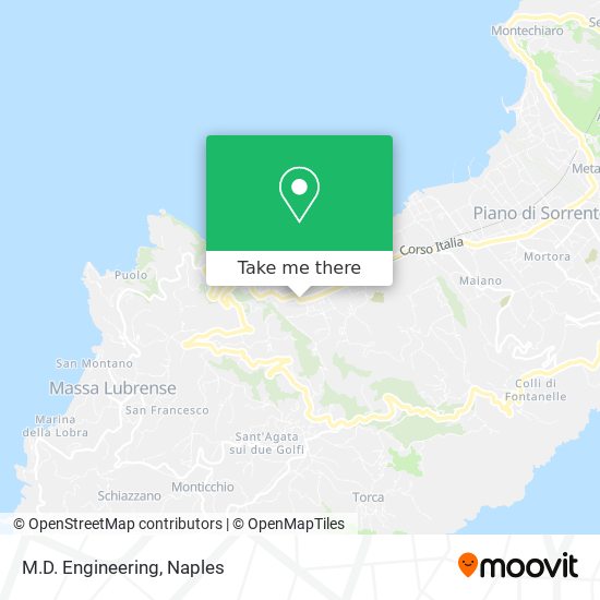 M.D. Engineering map