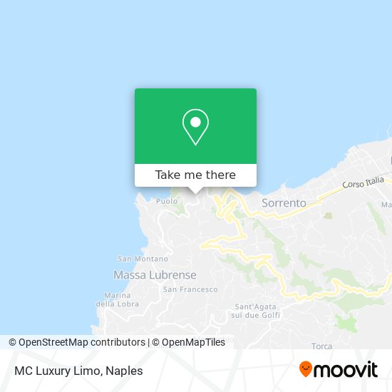MC Luxury Limo map