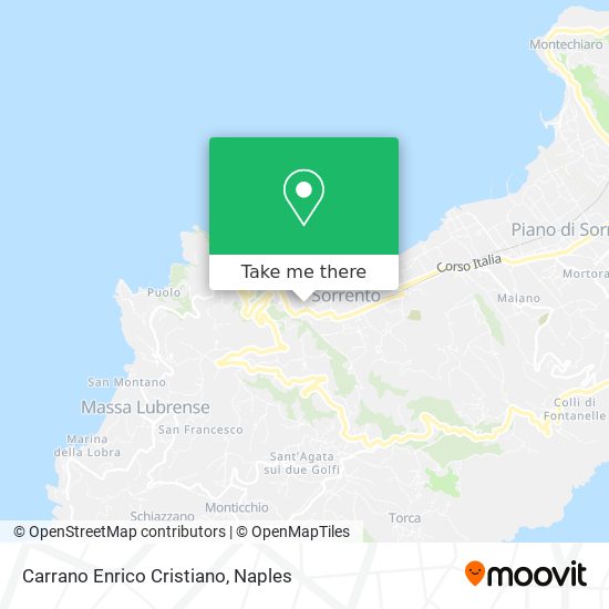 Carrano Enrico Cristiano map