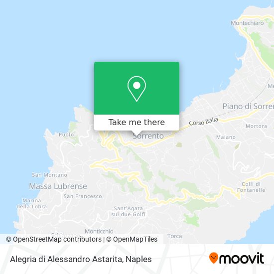 Alegria di Alessandro Astarita map