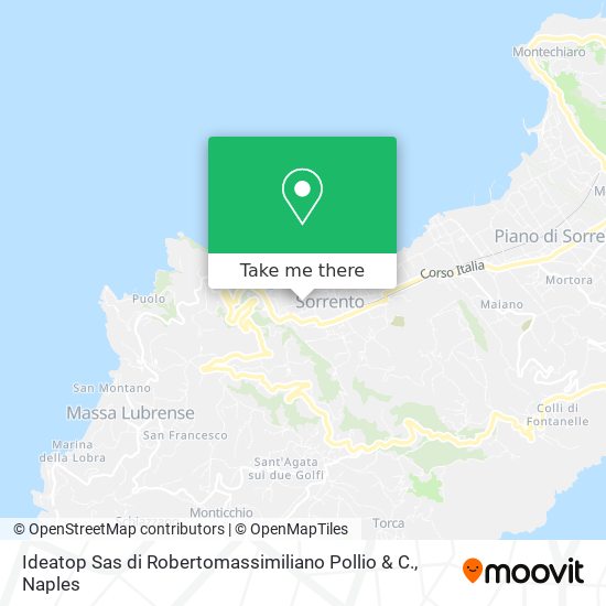 Ideatop Sas di Robertomassimiliano Pollio & C. map