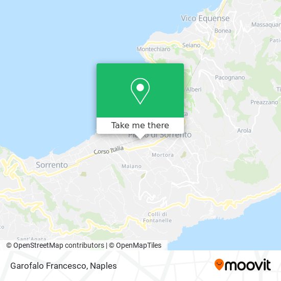 Garofalo Francesco map