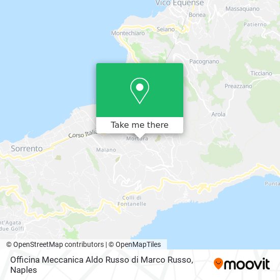 Officina Meccanica Aldo Russo di Marco Russo map