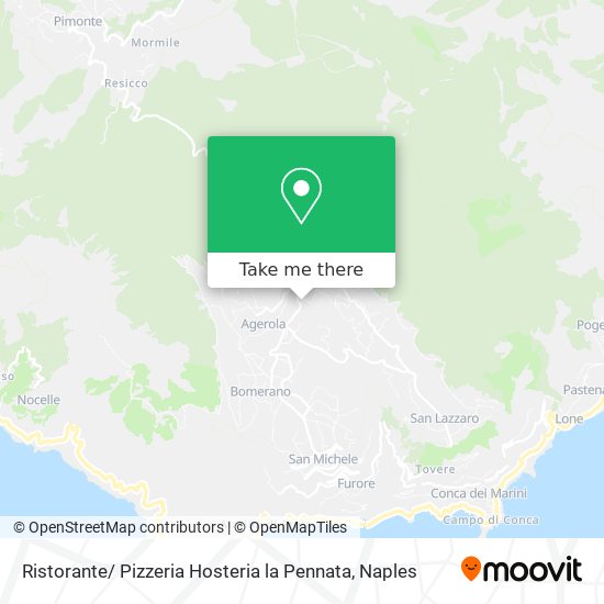 Ristorante/ Pizzeria Hosteria la Pennata map