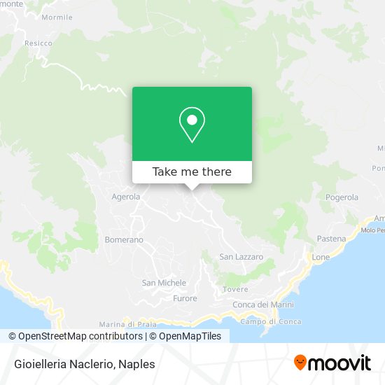 Gioielleria Naclerio map