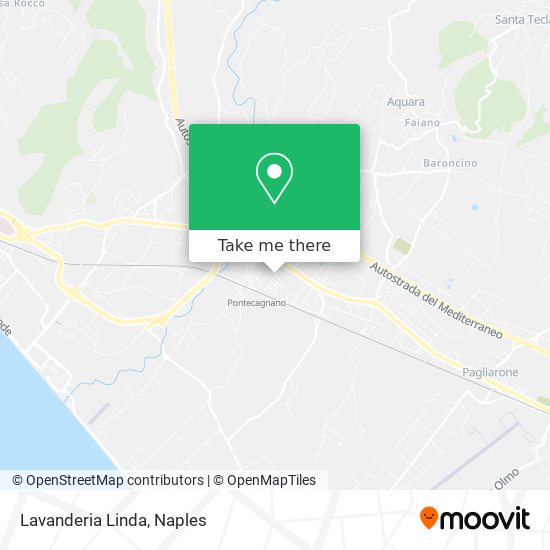 Lavanderia Linda map