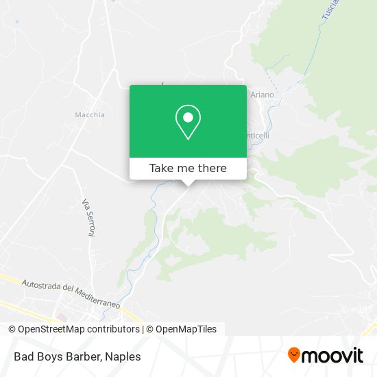 Bad Boys Barber map