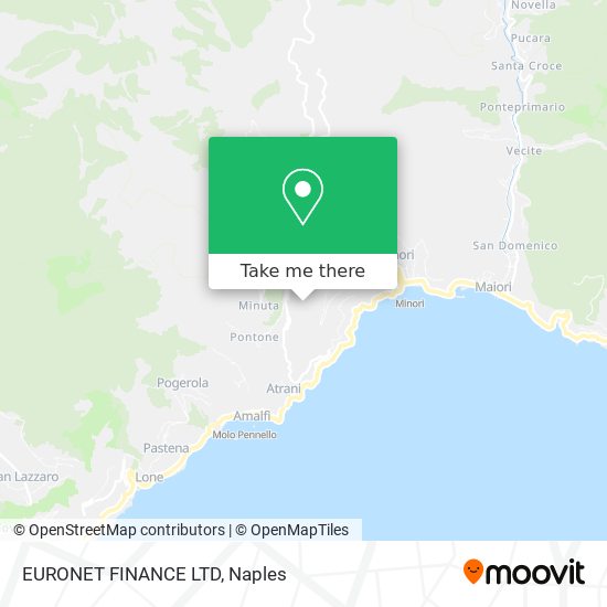 EURONET FINANCE LTD map