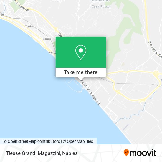 Tiesse Grandi Magazzini map