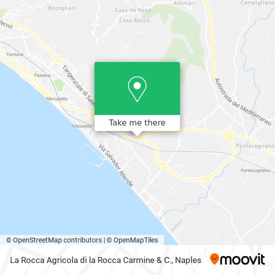 La Rocca Agricola di la Rocca Carmine & C. map