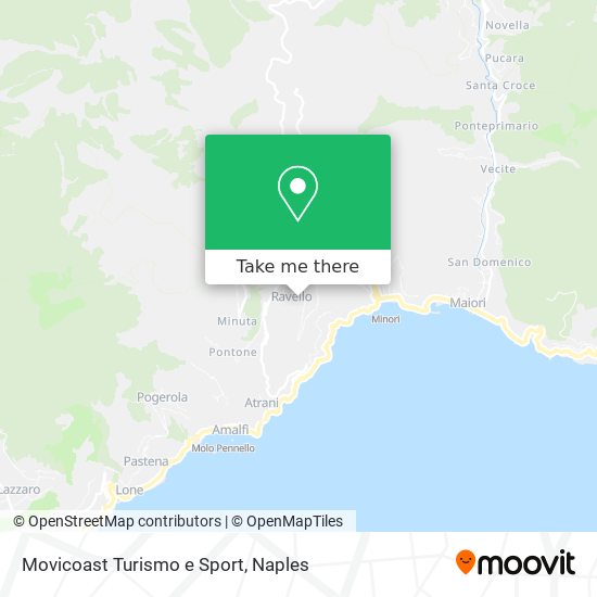 Movicoast Turismo e Sport map