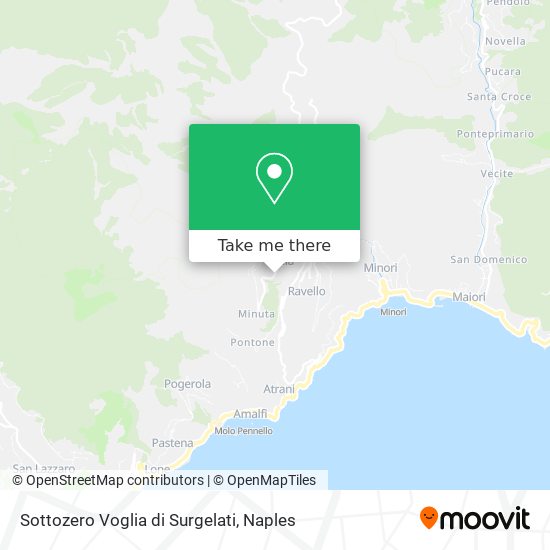 Sottozero Voglia di Surgelati map