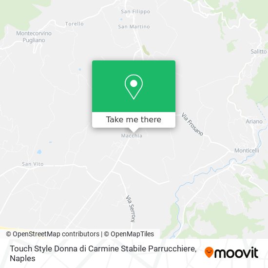 Touch Style Donna di Carmine Stabile Parrucchiere map