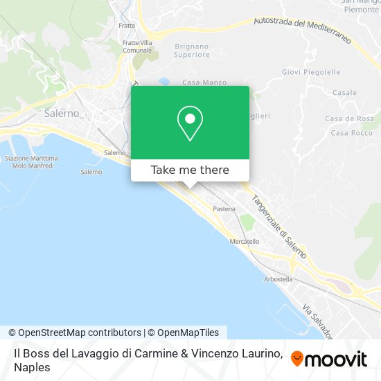 Il Boss del Lavaggio di Carmine & Vincenzo Laurino map