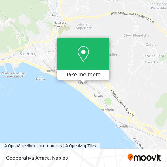 Cooperativa Amica map