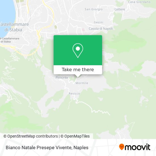 Bianco Natale Presepe Vivente map