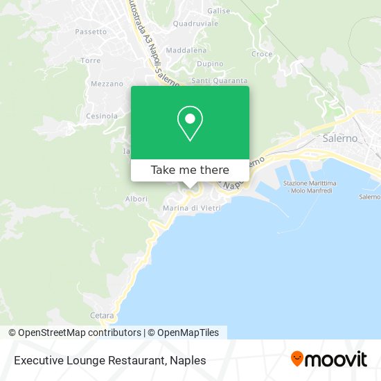 Executive Lounge Restaurant map
