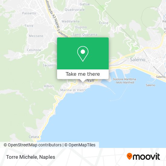Torre Michele map