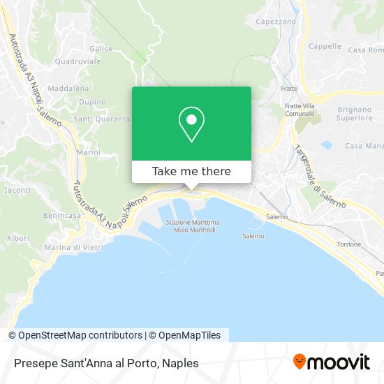 Presepe Sant'Anna al Porto map