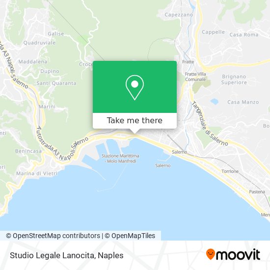 Studio Legale Lanocita map