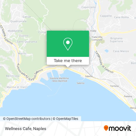 Wellness Cafe map
