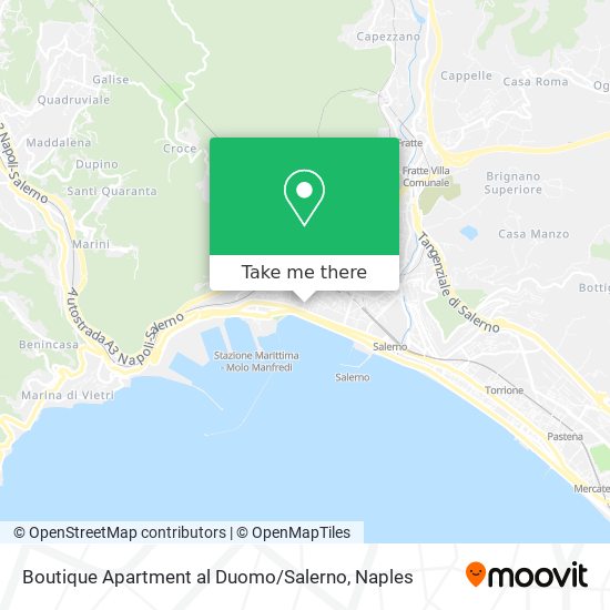 Boutique Apartment al Duomo / Salerno map