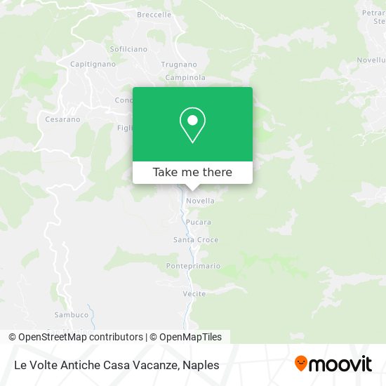 Le Volte Antiche Casa Vacanze map