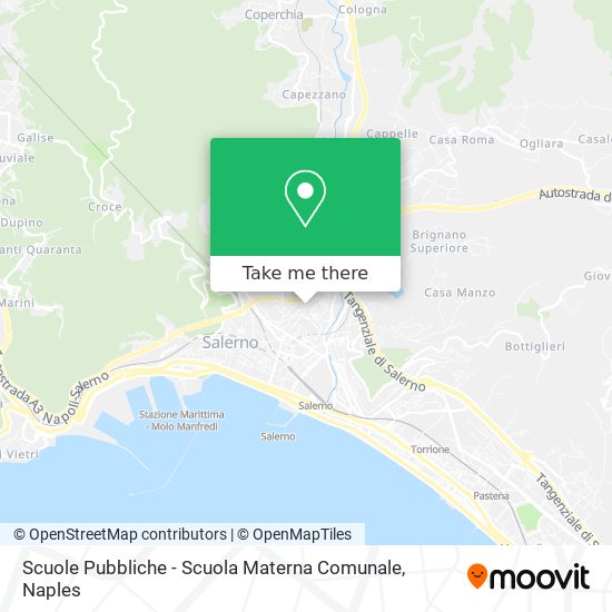 Scuole Pubbliche - Scuola Materna Comunale map