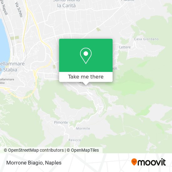 Morrone Biagio map